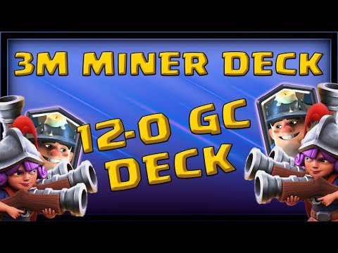 #1 3M MINER DECK?! 12-0 GRAND CHALLENGE DECK! INSANE 3M MINER HORDE PUMP DECK! November 2018