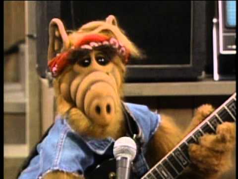 The Muppets - Alf Rock and Roll Video (Your the one whos out of this World)