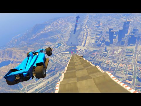 MEGA RAMPA NIVEL GUITAR HERO!! FINAL RARO! ~ GTA V ONLINE