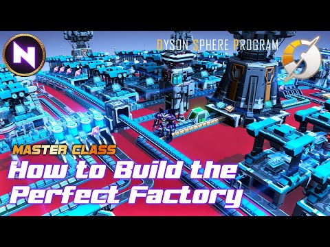 8 Steps to Build a Perfect Factory in Dyson Sphere Program (Quantum Chips) | Tutorial / Master Class