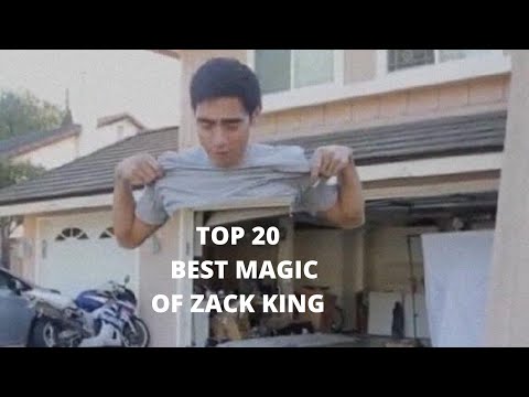 TOP 20 BEST MAGIC TRICK OF ZACH KING COMPILATION  2020