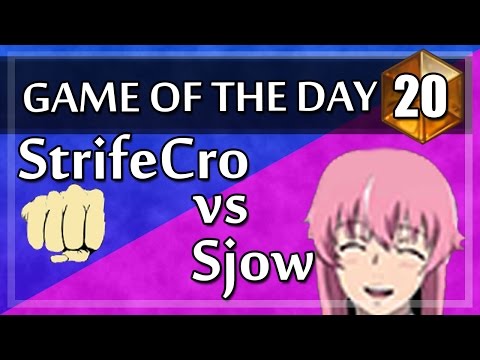 StrifeCro vs Sjow Hearthstone GotD #20 Demon Warlock showdown