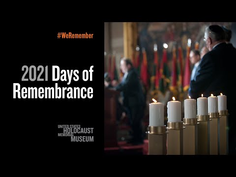 2021 Days of Remembrance Commemoration