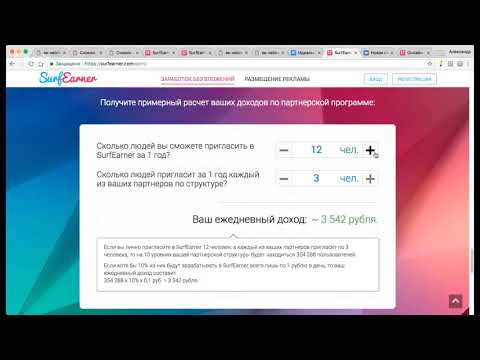 Партнерская программа SurfEarner