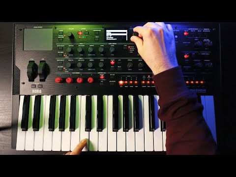KORG Modwave basic walkthrough/tutorial