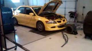 preview picture of video 'My Evo VIII on the dyno at CBRD'