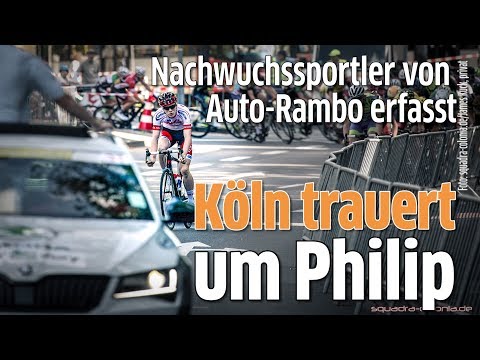 Trauer um Philip: Radsportler bei Gedenkfahrt