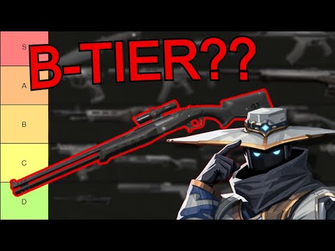 VALORANT Weapon tier list!
