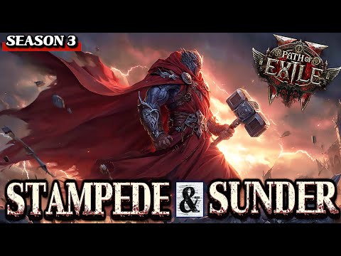 PoE 2 STAMPEDE & SUNDER TITAN | Arbiter & Zarokh(6 man) | Warrior Build | Path of exile 2