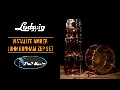 Ludwig John Bonham Zep L8264LX Vistalite 5 Piece Drum Set