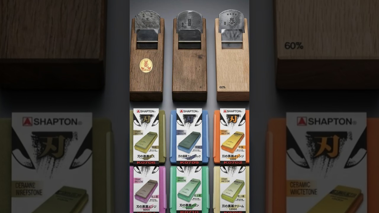 Sharpening the Japanese Kanna: Traditional Techniques日本の鉋を研ぎます