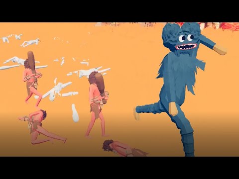 Huggy Wuggy POPPY PLAYTIME vs EVERY Mammoth | TABS - Totally Accurate Battle Simulator