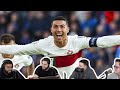 Americans React To Cristiano Ronaldo's Superhuman Moments! Is He Better Than Messi?