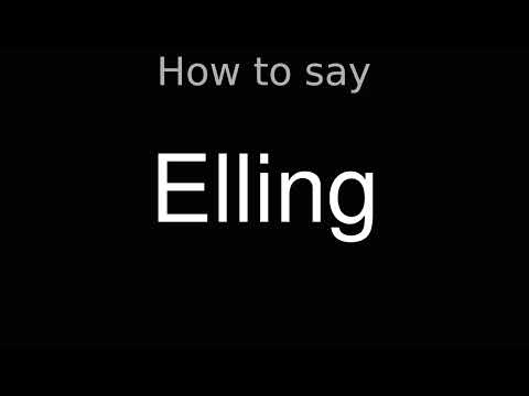 How to Pronounce correctly Elling (Movie)