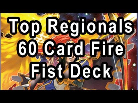 Regional Top 60 Card Fire Fist Deck