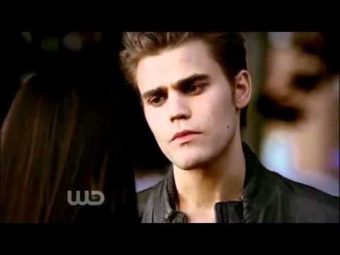Vampire Diaries 2x22 - Stefan and Elena - "Damon was bitten"