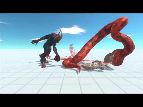 Titanoboa Vs All Units (Infernals) - Animal Revolt Battle Simulator