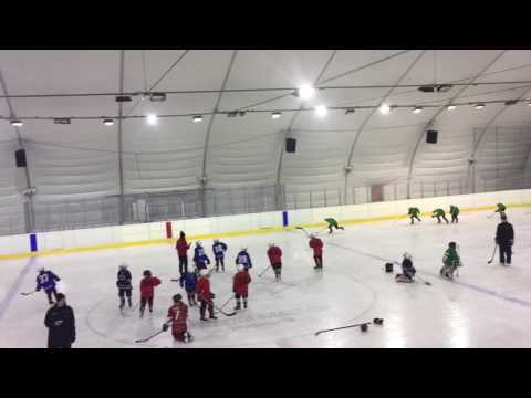 KMH U10 skating 1 round