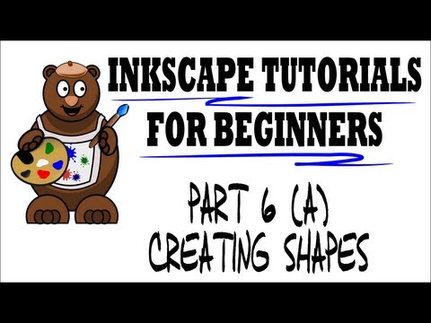 Creating Shapes Part 6 (A) - Inkscape Tutorials for Beginners
