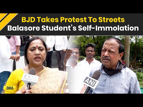 Balasore Student's Self-Immolation: BJD Slams Police Brutality At Peaceful Protest