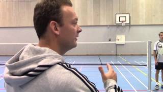 preview picture of video 'Badmintonlinjen Strib Idrætsefterskole'