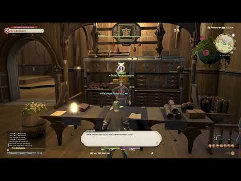 FFXIV - Way of the Leather worker