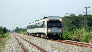 preview picture of video 'Kereta Api Bandara Kualanamu berangkat menuju Stasiun Besar Medan'