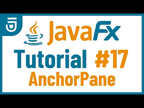 AnchorPane | JavaFX GUI Tutorial for Beginners