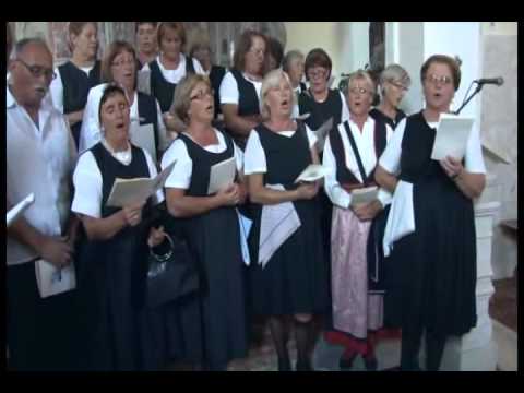 Pučko glagoljaško pjevanje - Župa Sv. Tome Apostola - Tkon - Zdravo Zvijezdo mora