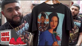 CHECKING OUT A CRAZY VINTAGE RAP TEE COLLECTION AT CASA VINTAGE IN DALLAS
