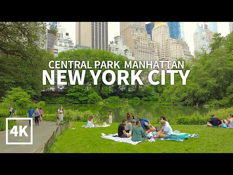 [4K] NEW YORK CITY - Walking around Central Park (Part-1), Manhattan, New York, Travel, USA - 4K UHD