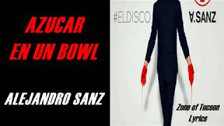 Azucar en un bowl LETRA HD