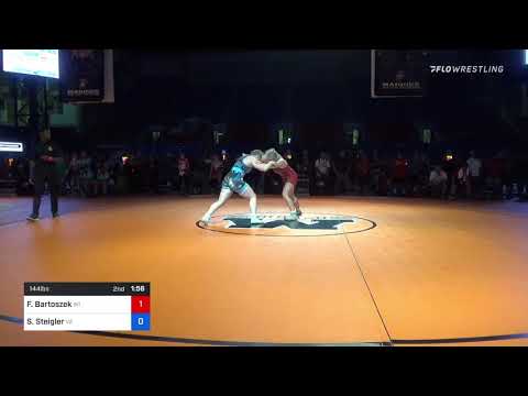 144 Lbs 5th Place - Faith Bartoszek, Wisconsin Vs Stella Steigler, Virginia E9c9