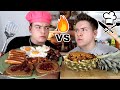 Wer macht 1 Tag lang das BESSERE ESSEN CHALLENGE (gegen Bruder)