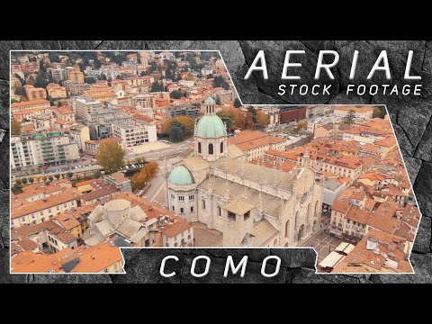 Como ● Italy 🇮🇹 | 4K Aerial Drone Stock Footage