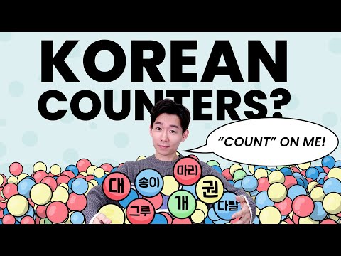 How to learn Korean counters effectively