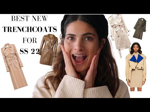 THE BEST 7 Trenchcoats for SS22 // spring summer ft. attire, chloé.. // the elegant, edgy, classic..