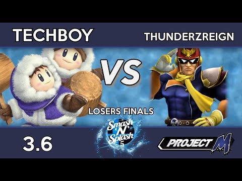 techboy (Ice Climbers) Thunderzreign (Falcon) - Smash 'N' Splash 5 PM Losers Finals