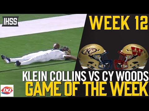 Thrilling Playoff Clash: Klein Collins vs Cy Woods | High School Football Highlights