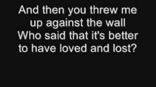 Boys Like Girls - Up Against The Wall Lyrics