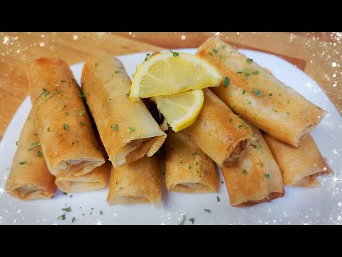 BOUREK THON et POMME de TERRE facile et rapide . recette Brick Ramada