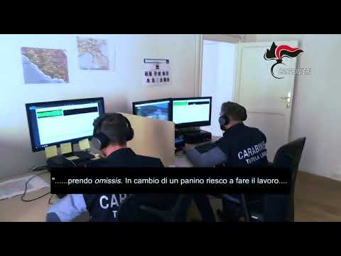 VIDEO CARABINIERI OPERAZIONE CAPORALATO TOSCANA