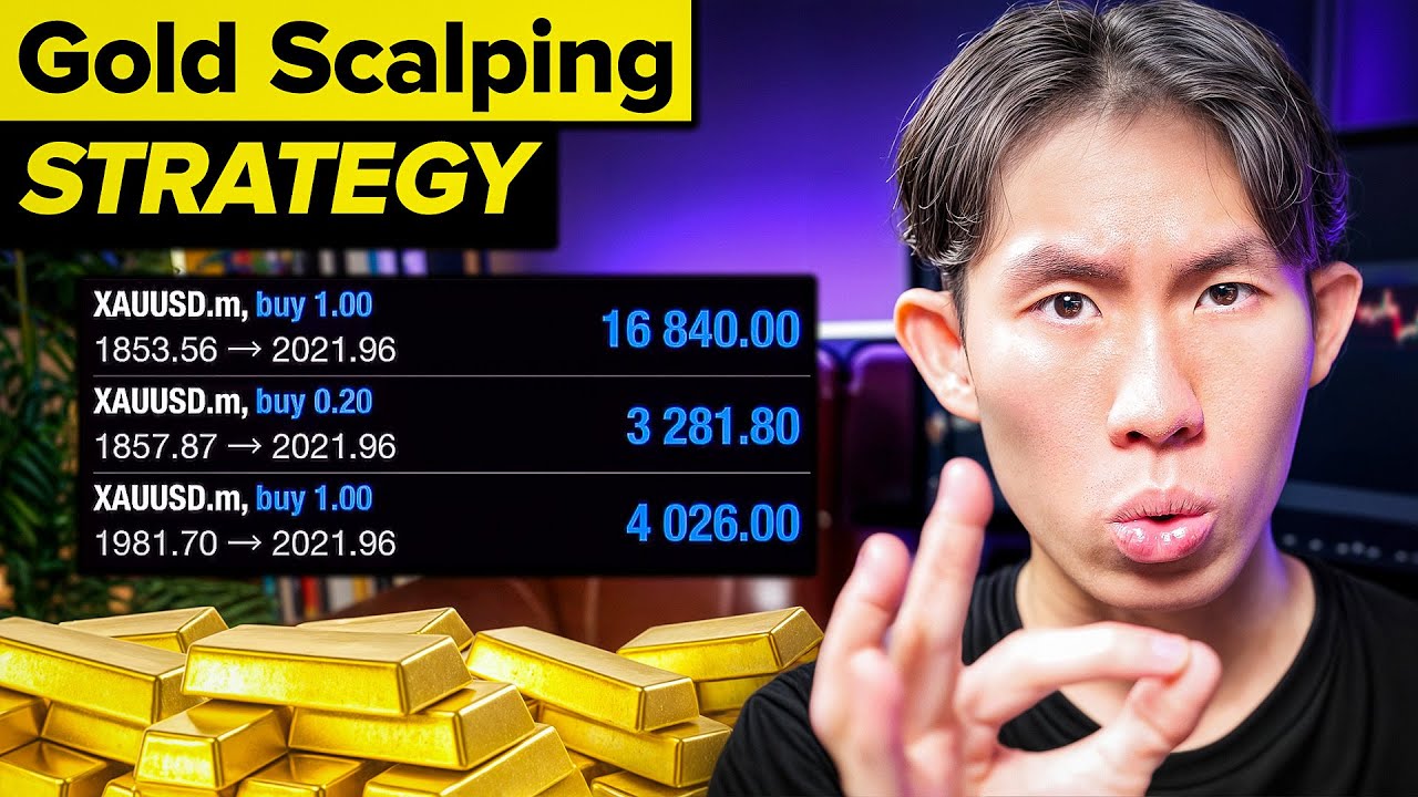 This GOLD Trading Strategy makes me $1000 a day