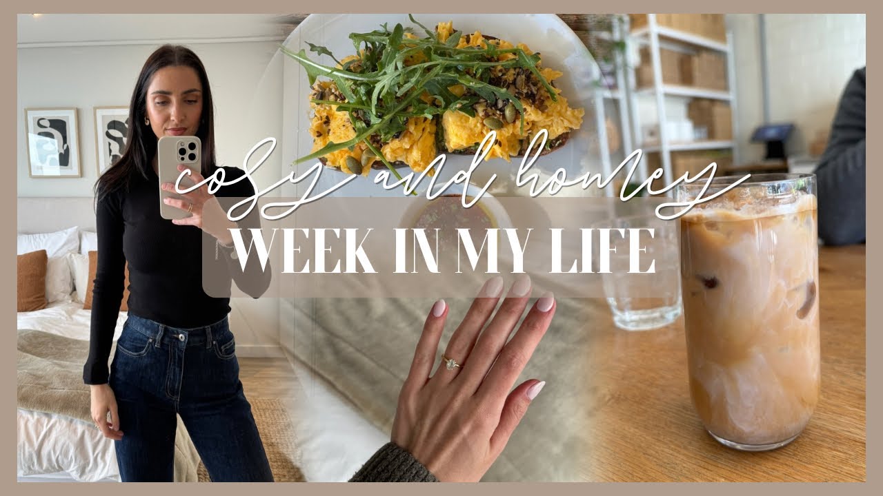 WEEK IN MY LIFE | cosy & homey week, cape town living, coffee dates, fresh nails, barre class & more