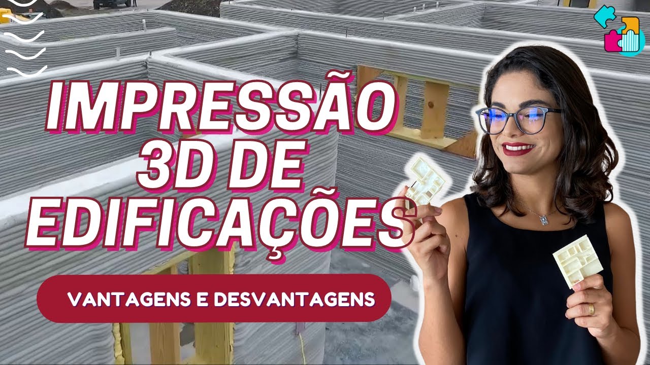 Construção com impressora 3D / Concreto impresso: vantagens e desvantagens