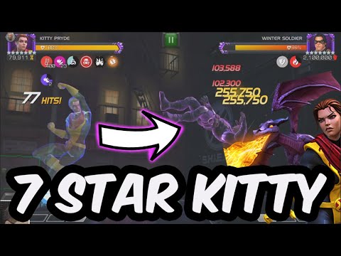 7 Star Kitty Pryde STILL GOT IT?!?! - Rank 4 Fully Boosted Gameplay - Marvel Contest of Champions
