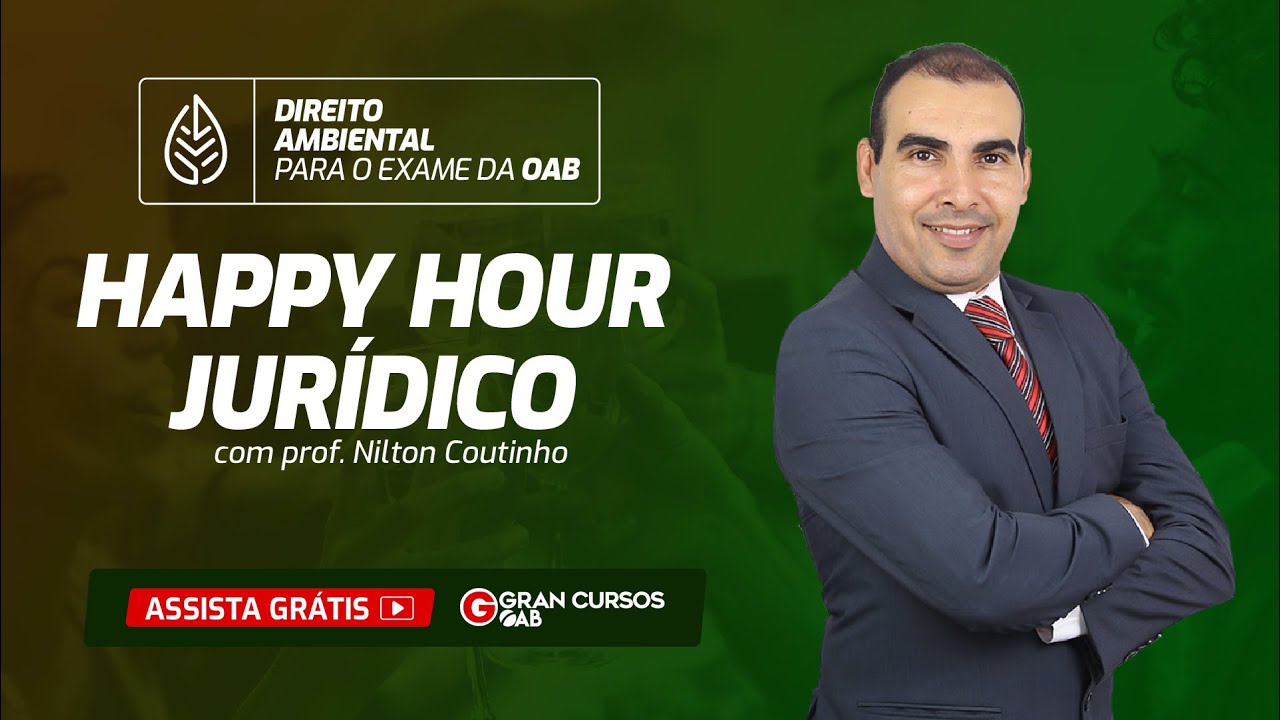 Happy Hour Jurídico (Ambiental) - Lei 9.795/99 - PNEA - com Prof. Nilton Coutinho