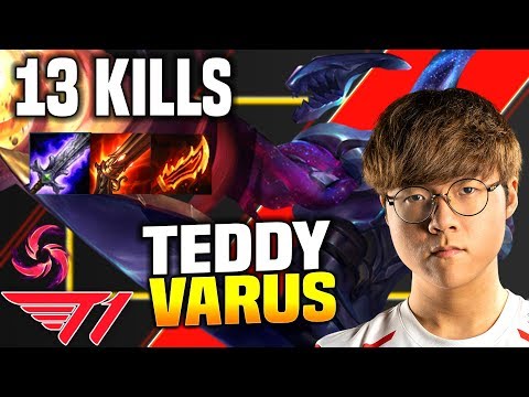SKT T1 TEDDY PICKS VARUS ADC! - SKT T1 Teddy Plays Varus vs Kalista Adc! | Season 2020 KR SoloQ
