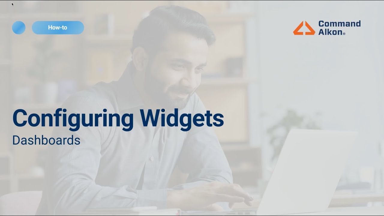 Configuring Widgets in Dashboards