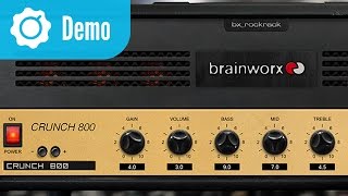 Video thumbnail for Brainworx bx_rockrack V3 Demo by Plugin Alliance